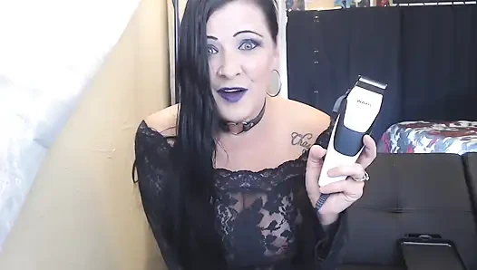 Weekly degrading head shaving