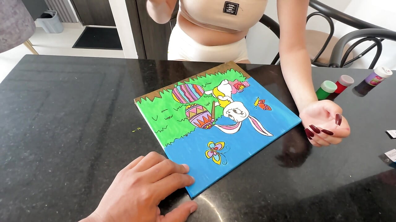 Horny Stepdad Reprimands His Small Ass Stepdaughter with a Hard Fuck.