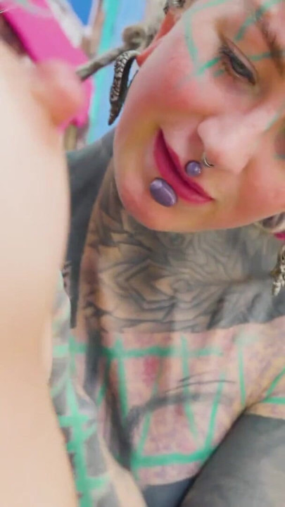 While Tattooing Her He Pounds Both Their Asses Raw & Cums on the Fresh Lines | Clip 1