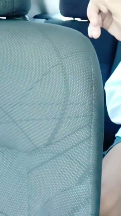 college student get horny after school and ask her driver to fuck her | Clip 1