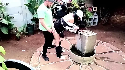 Чуть не застукал хозяин дома