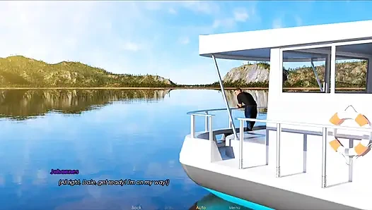 Lust academy #8: faith gave me a massage, Adelle is almost nude at the club