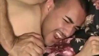 Creampie de menino árabe dominado