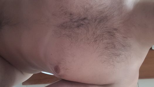 Medium dick boy masturbating until cum HD