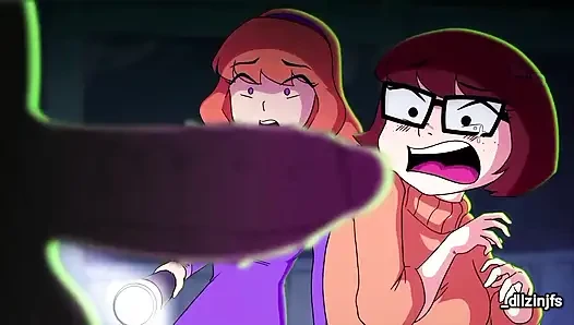 Velma и Daphne уничтожают монстры