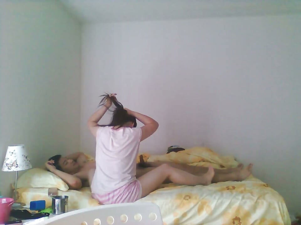 Submissive Chinese Slut Sucks My Dick and Swallows My Cum