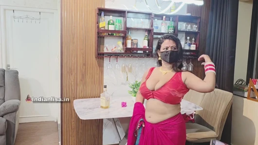 Neighbor's Sexy & Horny Wife with Hairy Pussy