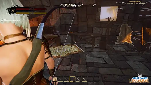 EP12: Как сделать стекло и сделать бутылку на Злом острове