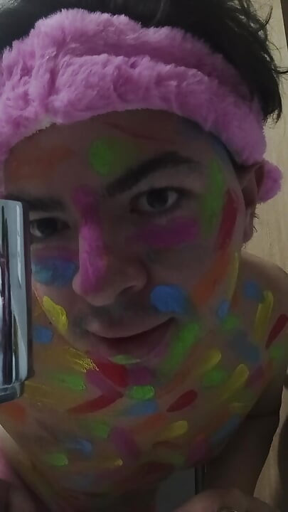 nanasin zinid rainbow fantasy with cum show