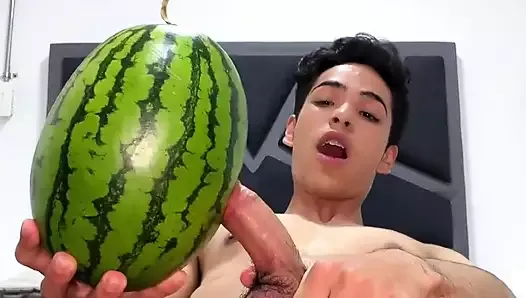 Guy Fucking A Watermelon