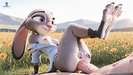Judy Hopps hentai anal foot fetish furry