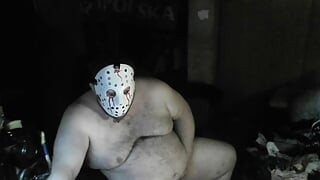 I Jerk off My Cock in a Condom Until I Cum