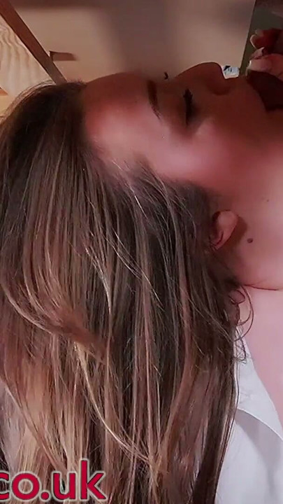 18 Year Old Schoolgirl Makes A Guy Cum At The Milking Table | Clip 1