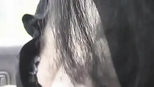 Picked up French Babe Playing with Her Big Titis and Wet Pussy
