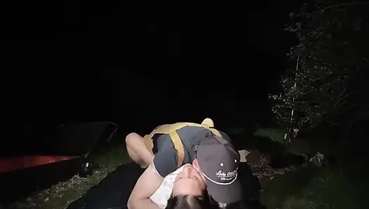 Eating Pussy and Wife Fucked at Man Camp