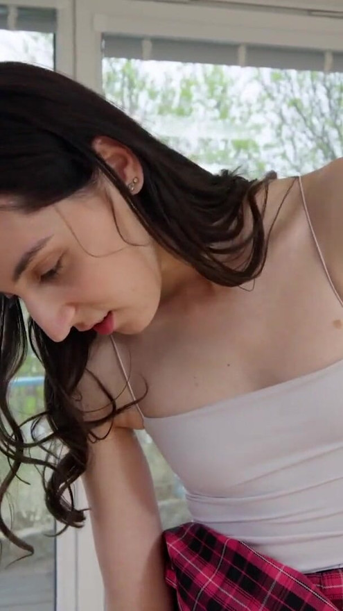 MOMMY4K. Mature Czech Janet Alfano started taking a hot shower and ended up fucking a young cock | Clip 3