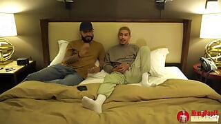 Cock Hungry Twink Takes a Big Uncut Cock up His Ass!