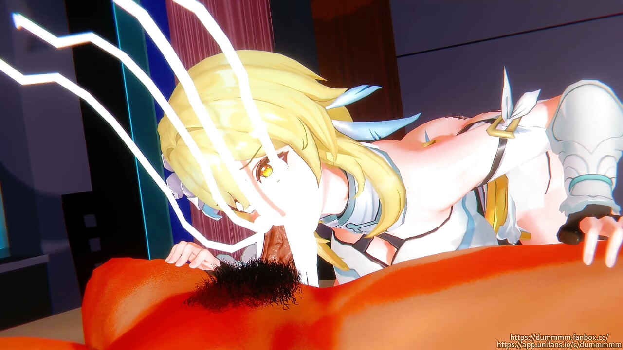Genshin Impact - Lumine Erotic BBC Sex - 3D Hentai Animace