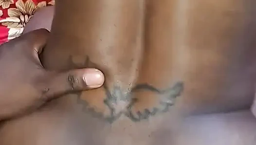 My Girlfriend with the Arched Buttocks Takes My Cock in the Doggy Position