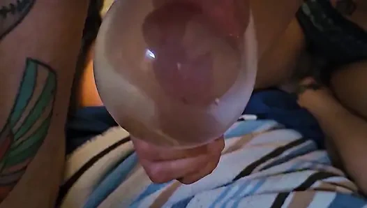 A CONDOM filled with HOT WATER makes for the BEST HAND JOB in the World