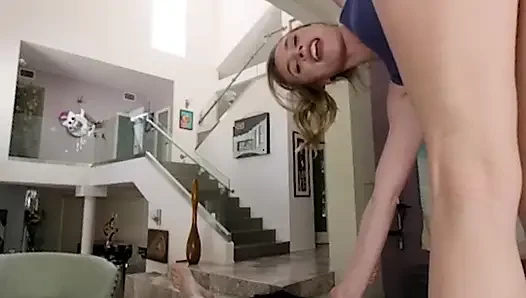 BaDoinnkVR Inovative Anya Olsen Has Invented A Way Of Doing Squats And Enjoy Huge Pleasure Part 2