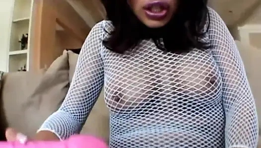 Dampak anal gila untuk jalang seksi latina