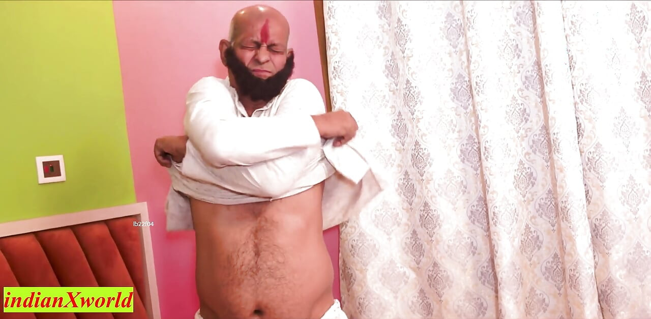 Beautiful girl erotic sex with Village Baba! Indian Old doctor vs young girl