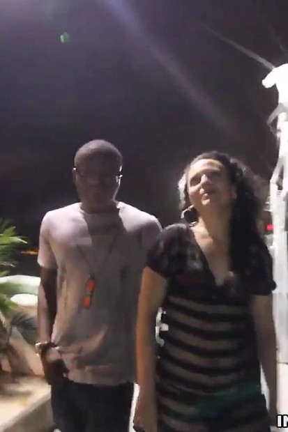 Fucked on Sidewalk