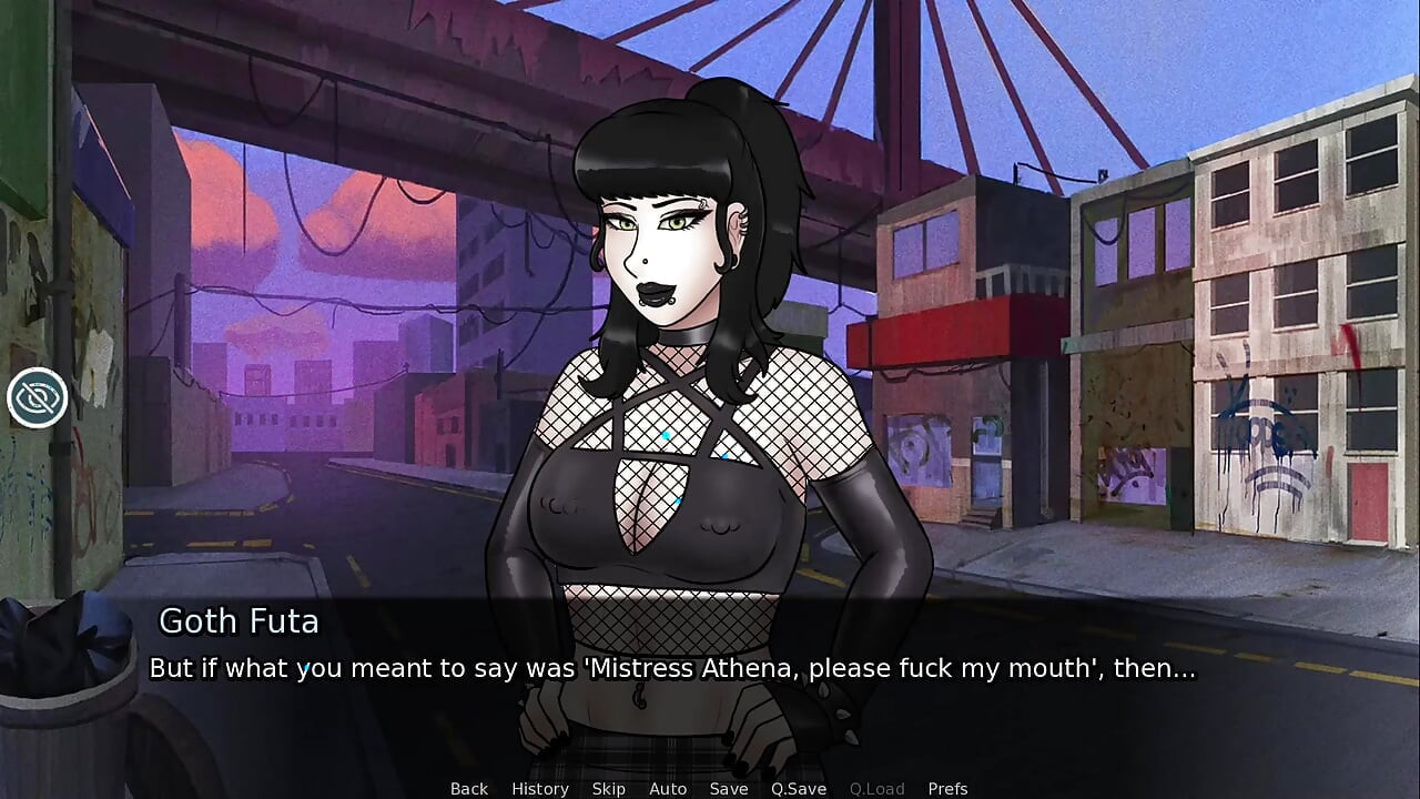 FutaDomWorld v0.9.6 Ep2 Big cock goth futa and gangbang