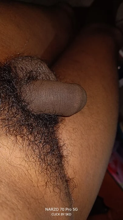 Village boy ready to wank off