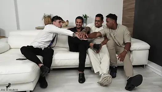 Gangbang Anal BBW with an Spanish Beautiful Blonde