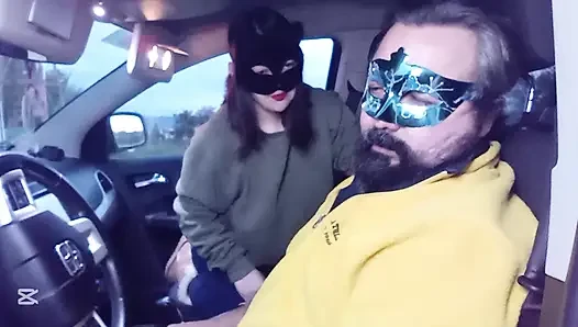 Пощечина в машине