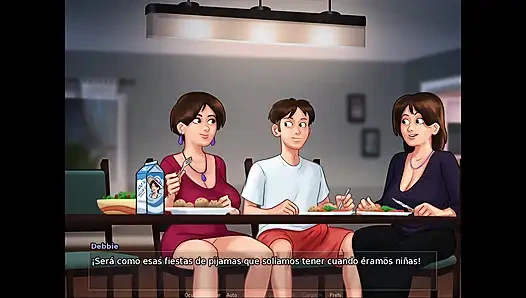 Ich gehe in das bett meiner stiefmutter und wir machen am ende liebe - summertime saga