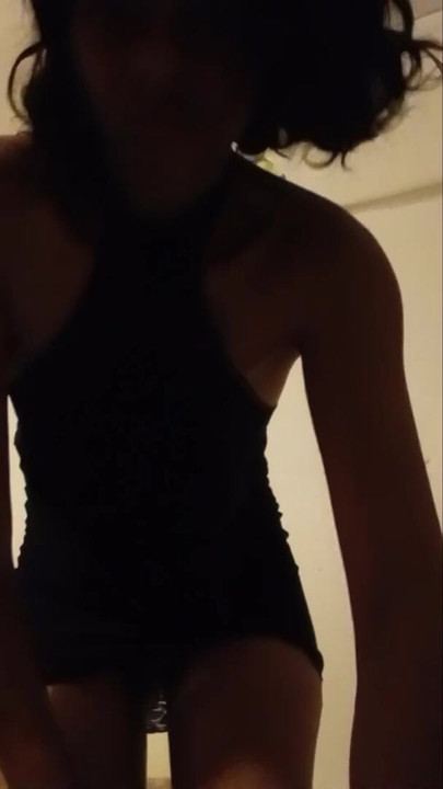 Dancing in lingerie