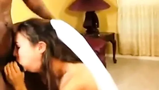 Bride gets facefucked by bbc