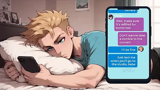 Pacar Baru Saya Tabu Game Hentai Ep.33 Pacar Nakal Sexting Sahabatnya!