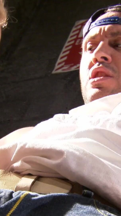 Epic moment from "A blonde waitress with big boobs gets a pussy cumshot after"