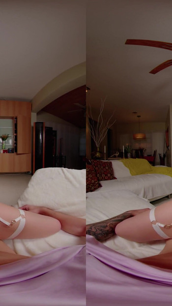 Powerful moment from "Stay At Home and Fuck Her in Lingerie - Virtual Real Porn"