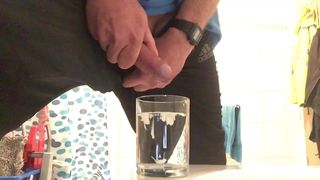 Cumshot in water 2