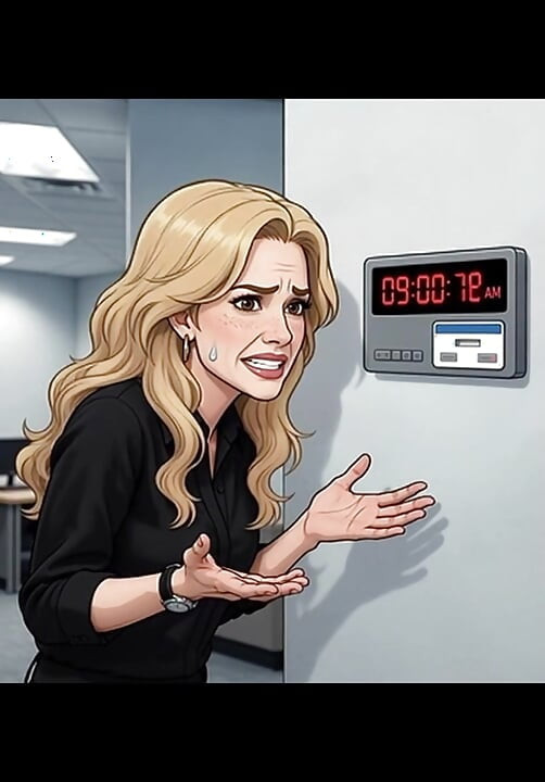 Spicy Cassandra has fun inside office