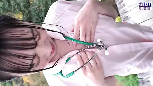 Cewek seksi dengan tubuh langsing lagi asik muasin memeknya sendirian sambil tersenyum - bagian 2