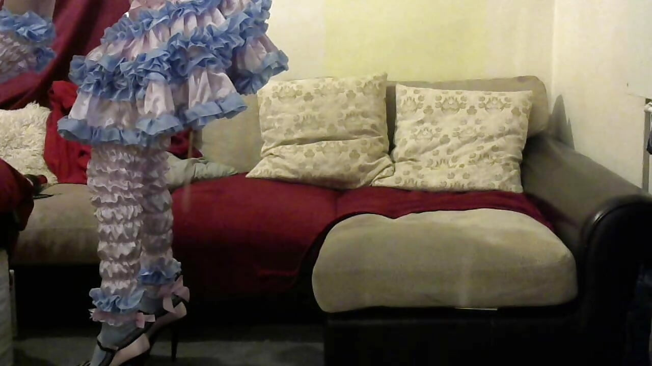 Prissy Little Sissy Pansy being a good girl for Mistress