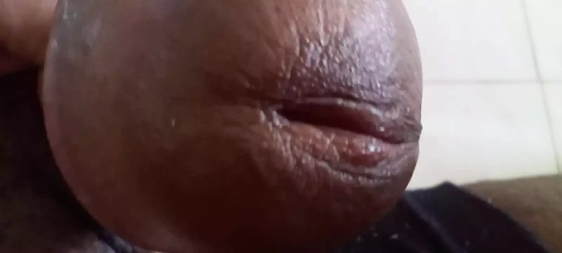 200% showing my dick's mouth, 200% showing my dick's mouth