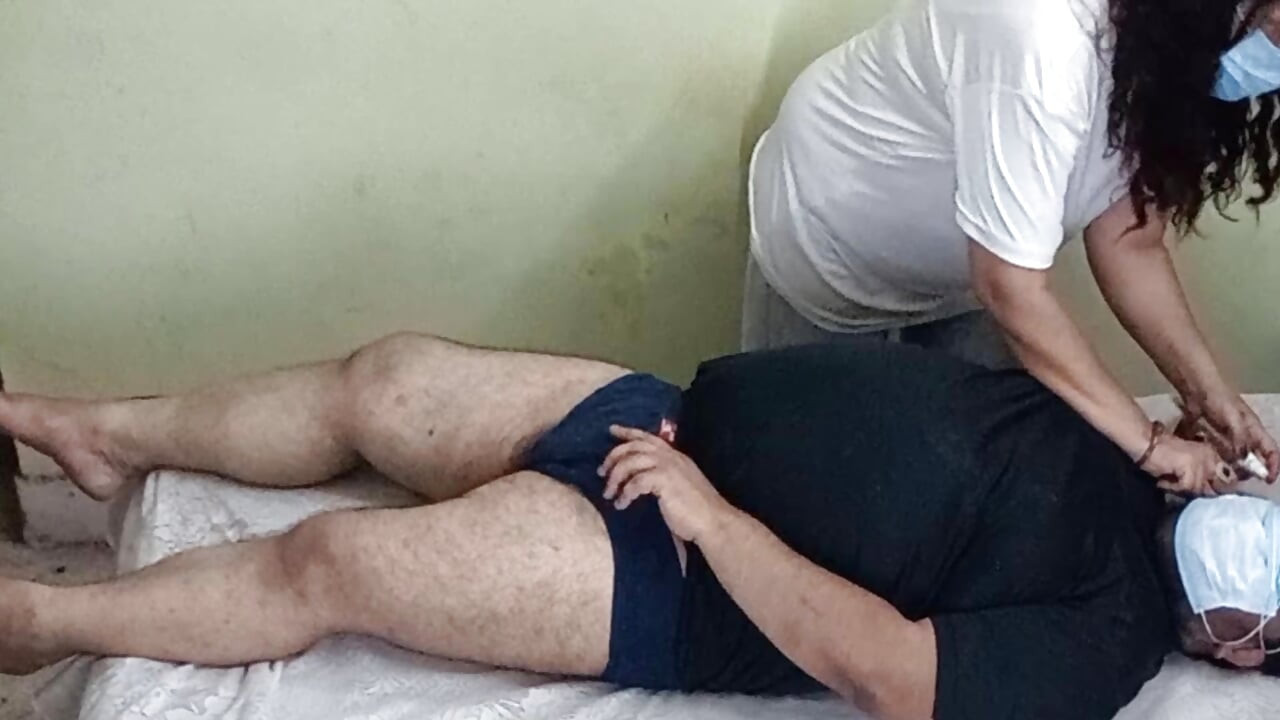 "Big Tit Nurse Deepthroats & Gags On Big Dick Until He Cums"