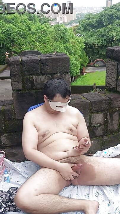 Outdoor masturbation 1