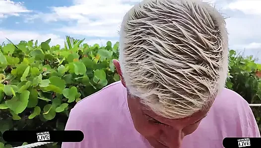 Dirty Old Man Dominates Perfect Body Latina Sofie Reyez & Busty Blonde J...