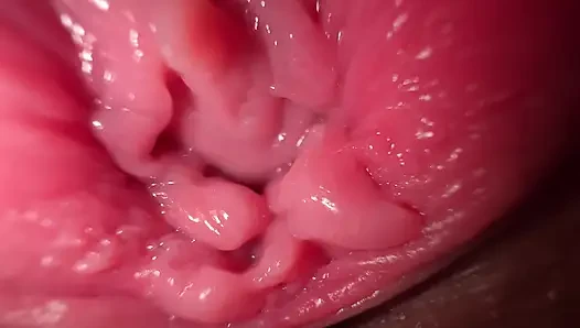 Pussy wide spreading and dirty talk