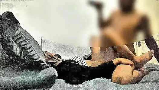Malay Hijab Stepsister VS Big Cock Desi Stepbrother