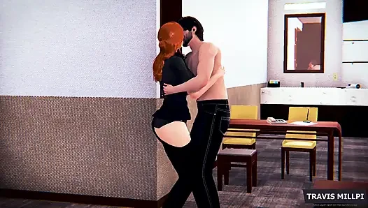 Naughty Redhead Stepmom's Lingerie Desires