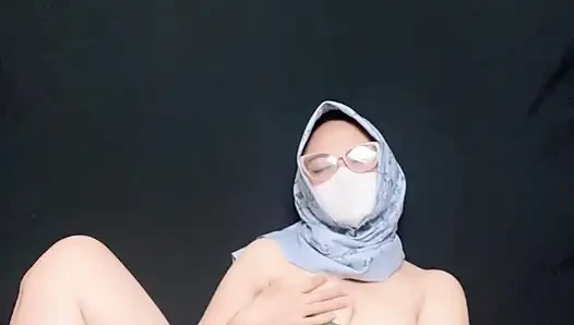 Narrow pussy young woman leaks squirt